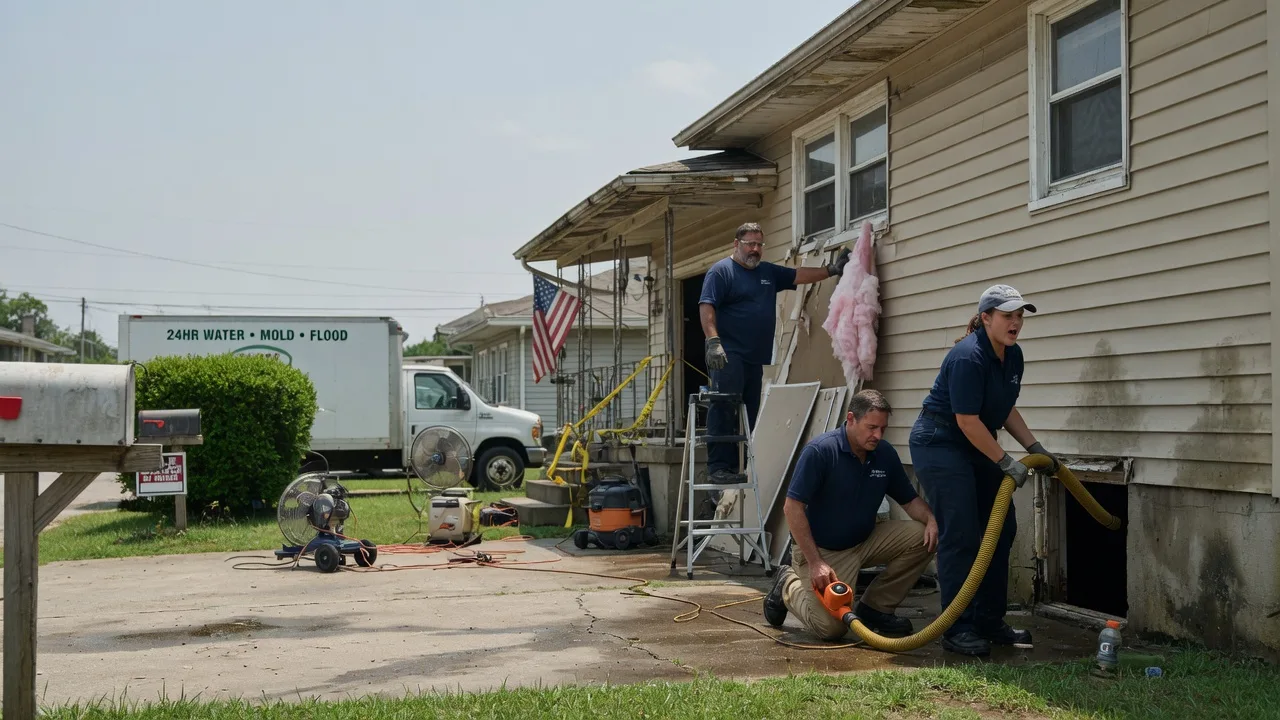 Water Damage Repair in Mounds, IL near me